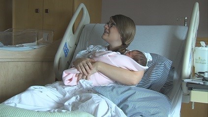 HSHS St. John's Using Newborn Blankets to Raise Breast Cancer Awareness