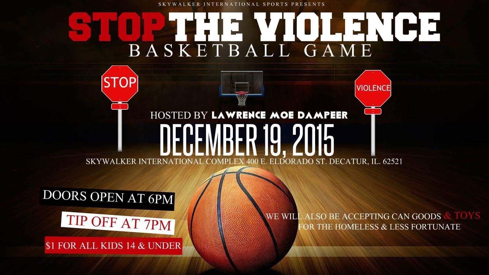 "Stop the Violence" Basketball Game NewsCenter17